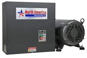 PL-20 Pro-Line 20HP Rotary Phase Converter - Built-In Starter, Made In USA - Picture 1 of 11