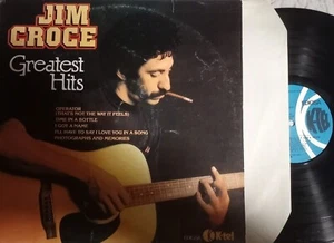 Jim Croce Greatest Hits LP K Tel Edigsa Italian Pressing 1980 - Picture 1 of 1