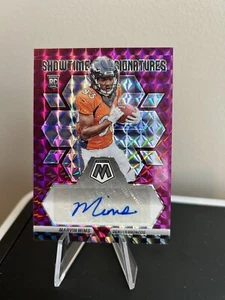 2023 Mosaic Marvin Mims Showtime Signatures Purple 48/49 No. SS-MM - Picture 1 of 2