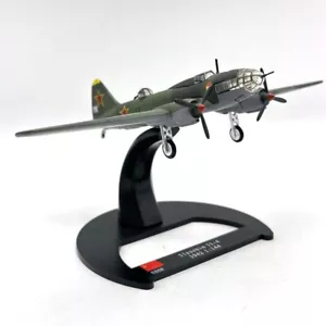 Modellino aereo bombardiere sovietico Ilyushin IL-4 1:144 WW2 pressofuso collezione militare - Foto 1 di 9