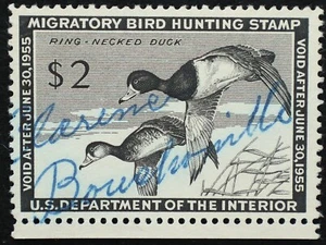 U.S. Used Stamp Scott #RW21 $2 Federal Duck Hunting Sheet Margin. VF. Choice! - Picture 1 of 2