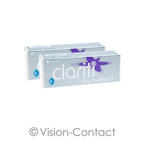 Clariti 1Day multifocal 2 x 30 multifokale Kontaktlinsen Tageslinsen - Bild 1 von 1