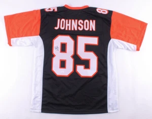 Chad Ocho Cinco Johnson Signed Cincinnati Bengals Jersey (JSA COA) 6xPro Bowl WR - Picture 1 of 6