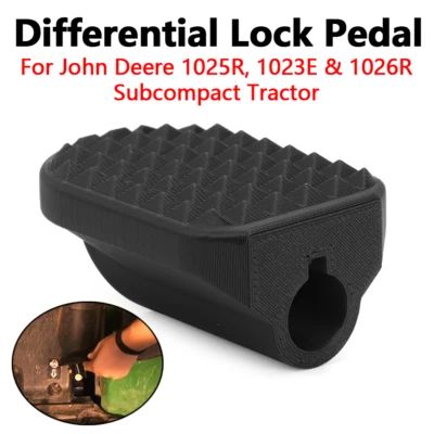 Differential Lock Pedal For John Deere 1025 1026R 1023E 2025R Subcompact Tractor - Image 1 of 4