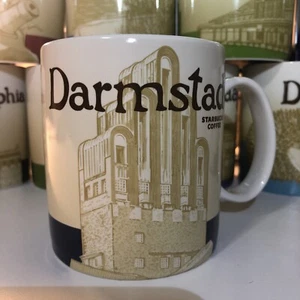 Neu mit Etikett AUTHENTISCH Starbucks Icon City Tasse - Darmstadt 16 Unzen (US-Verkäufer) 2013 - Bild 1 von 2