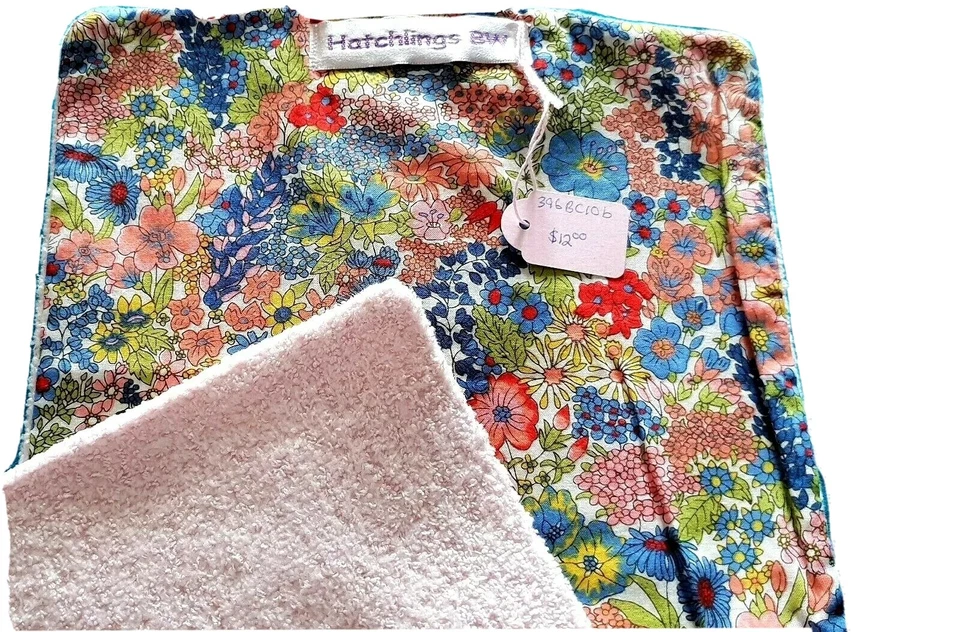 NUEVO CON ETIQUETAS Algodón BURP TELA - JARDÍN AZUL 52,5 cmL x 21,5 cmW por HBW Foto 1 de 3