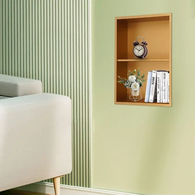 Mueble de pared empotrado de nicho de ducha de acero inoxidable para almacenamiento de baño Foto 1 de 4