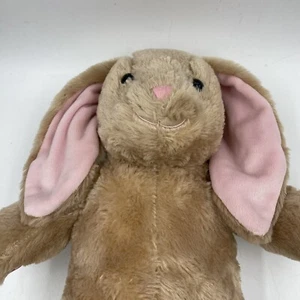 Build A Bear Pawlette Hase hellbraun Kaninchen BAB 15 Zoll Plüsch rosa Ohren Ostern gebraucht, in einwandfreiem Zustand - Bild 1 von 8