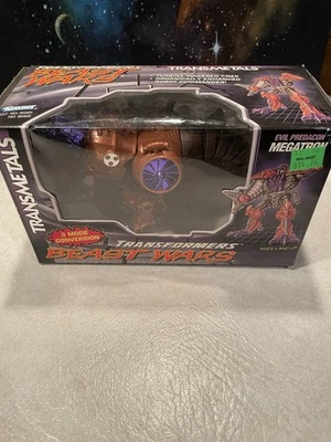 VINTAGE TRANSFORMERS BEAST WARS TRANSMETAL EVIL PREDACON MEGATRON 1997 WITH BOX - Image 1 of 4