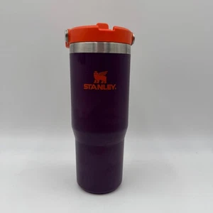 Stanley 30 Unzen IceFlow Flip Strohhalm Becher Orange/Lila - Bild 1 von 9