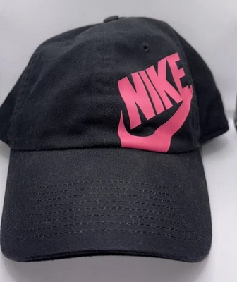 Gorra ajustable negra Nike Heritage 86 para mujer talla OSFM Foto 1 de 4