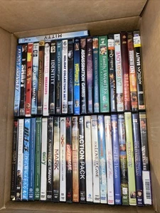Lot of 42 Assorted Movies DVD Wholesale Bulk DVDs - Picture 1 of 3