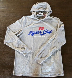 Ryder Cup 2025 Bethpage schwarz Langarm grau Hoodie T-Shirt XL neu mit Etikett - Bild 1 von 9