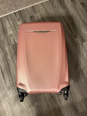 Samsonite Winfield 3 DLX 25" Hardside Expandable Luggage w/ Spinners, ROSE NEW - Image 1 of 4