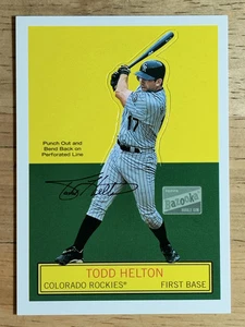 Bazooka Stand-Ups 2003 #18 Todd Helton - Imagen 1 de 2