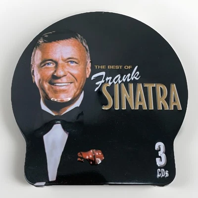 Frank Sinatra The Best of Frank Sinatra 3 CD Box Set 68 Tracks in Metal Box  Foto 1 de 4