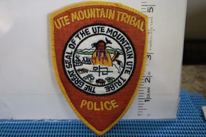 tribal indian police patch UTE MOUTAIN TRIBE POLICE COLORADO DIFFERENT STYLE - Picture 1 of 1