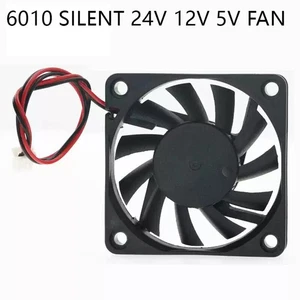 Silent 24V 12V 5V Fan for Air Purifiers LED Lights and Cooling 30*30*10mm 6010 - Afbeelding 1 van 6