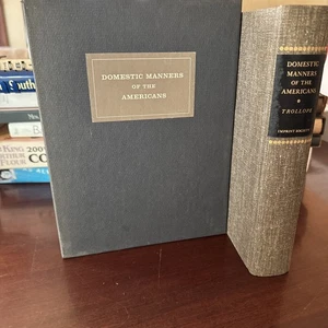Imprint Society - Domestic Manners of The Americans Trollope 1969 With Slipcase - Foto 1 di 24
