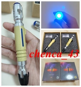 New in Stock Doctor Who 9th Metal Sonic Screwdriver Scalable LED w/ Box Replica - Picture 1 of 26