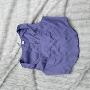 Aritzia Sunday Best lila ärmellos Korsett Bustier Camisole Crop Tank Top Gr. L - Bild 1 von 6