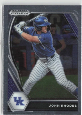 2021 Panini Prizm Draft Picks #PDP76 John Rhodes - Image 1 of 2