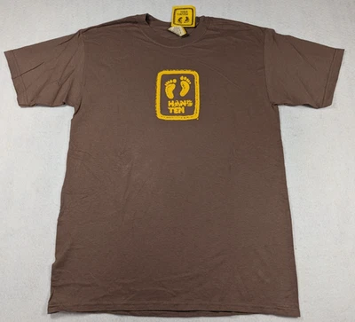 Hang Ten - Camiseta - Hombre - Marrón - Talla: M Foto 1 de 4