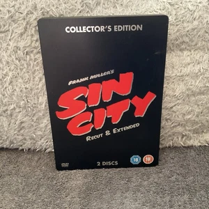 Sin City Collector's Edition Recut Extended DVD, 2-Disc Set, 2005 Steel Book - Picture 1 of 3