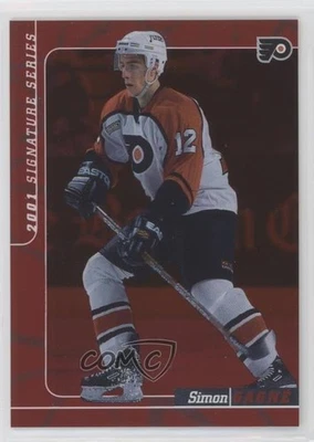 2000-01 ITG Be A Player Signature Series Ruby /200 Simon Gagne #119 - Image 1 of 2