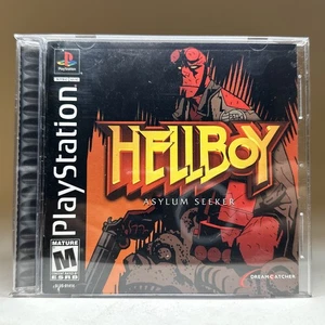 Hellboy: Asylum Seeker PS1 (Sony PlayStation 1, 2003) CIB komplett mit Handbuch - Bild 1 von 4