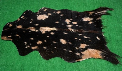 Ковер-таксидермия западный козлиная кожа натуральный узор мех козлиная кожа езда SA-251 - Изображение 1 из 3