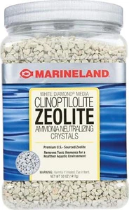 Marineland White Diamond 50 Unzen, entfernt giftiges Ammoniak, Aquarium Filtermedien - Bild 1 von 12