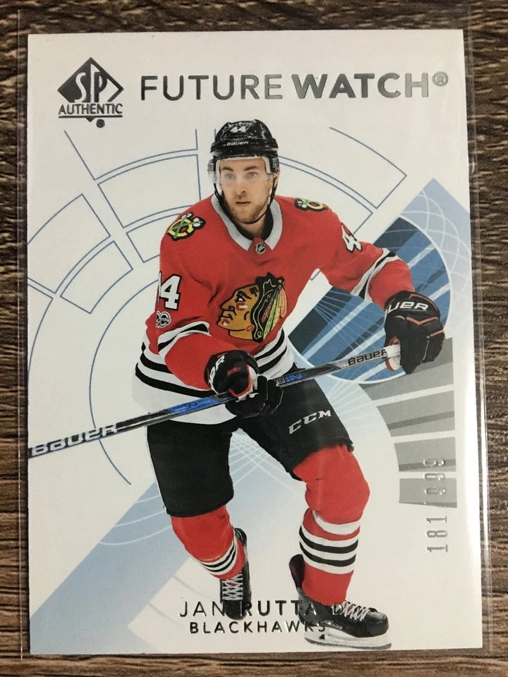 Jan Rutta 2017-18 SP Authentic Future Watch #181/999 C'D #190 - Image 1 of 1