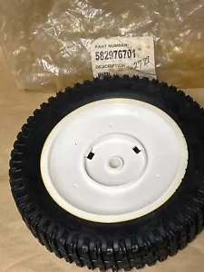 (1) UNA RUEDA/NEUMÁTICO HUSQVARNA OEM 582976701 9X2.TRASERO.BLANCO DISTRIBUIDOR ¡CERRADO!! - Imagen 1 de 5