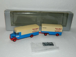 MAN 750 L Thermo Kofferhängerzug Gebrüder Nagel Vesmold Kraftverkehr Nagel Herpa - Bild 1 von 1