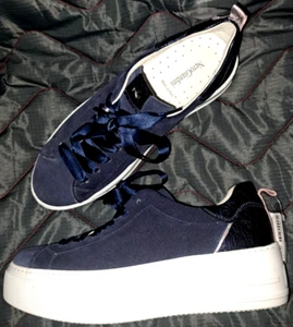 Nero Giardini scöne Damen Sneaker blau Leder Velour**NEU**140 Euro*Gr.39*6k*NEU - Bild 1 von 21