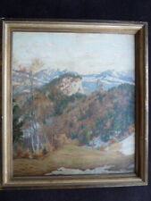  Paul Förtsch 1888-1972 Blick auf die Alpen - Berchtesgadener Land