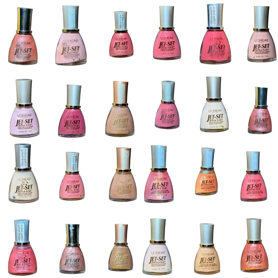 (1) L’oreal Jet-Set Shine Nail Polish Rare/Discontinued 0.44 fl oz YOU CHOOSE - Image 1 of 1