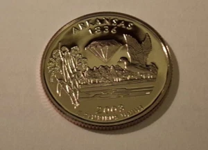 S Arkansas 2003 *prueba* cuarto estatal San Francisco KM# 347 - Imagen 1 de 3