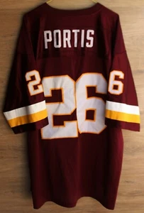 NFL WASHINGTON REDSKINS SHIRT JERSEY MITCHELL NESS SIZE 54 #26 PORTIS AUTHENTIC - Picture 1 of 5