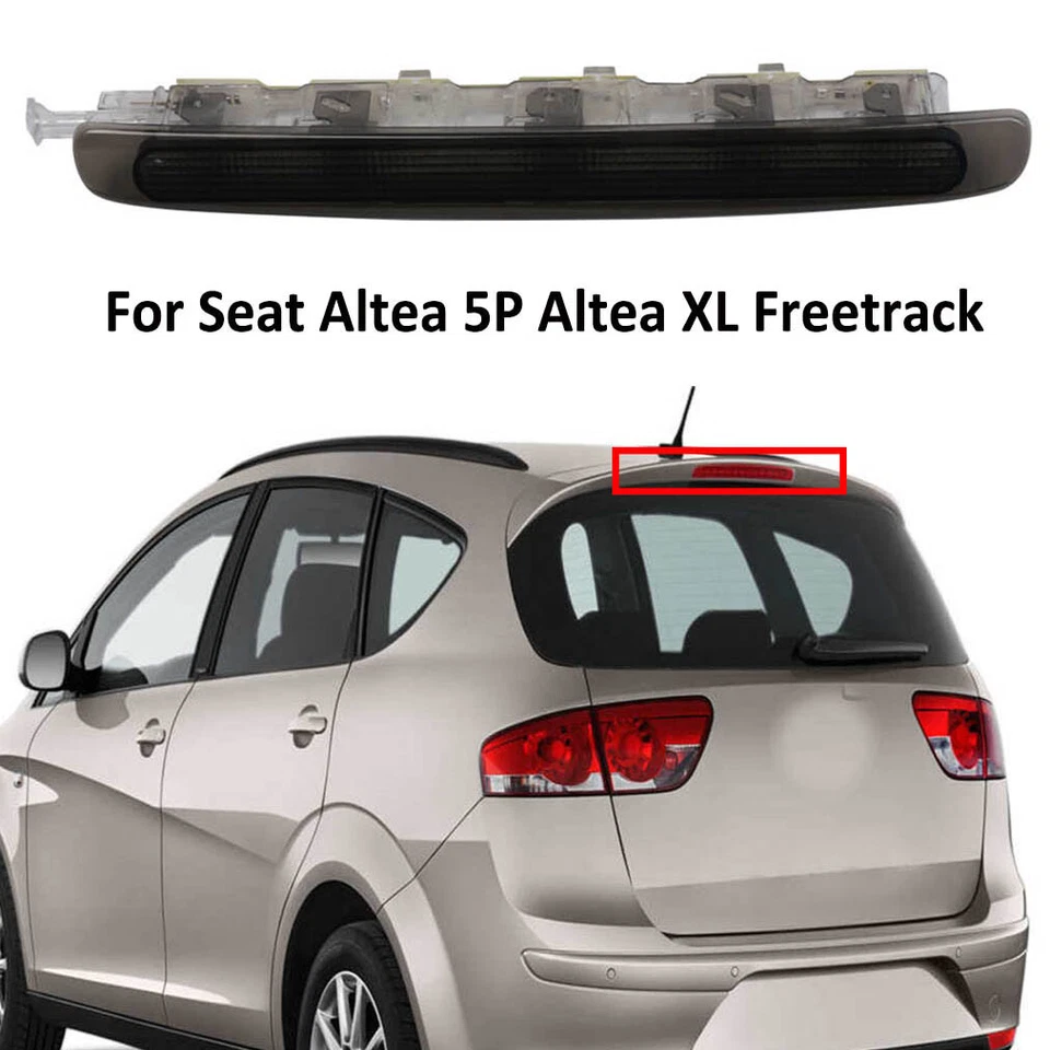Highmount Brake LED Light Rear Third Stop for Seat Altea & Altea XL 07-15 Black - Imagem 1 de 4