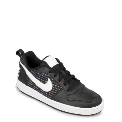 Nike Court Borough Low Se (GS)  Black/White/Volt/Racer Blue AA2902-001 men shoes - Image 1 of 4