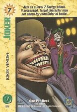 Marvel OVERPOWER DC Joker - Joker Venom special OPD Very Rare DC Batman Superman