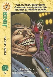 Marvel OVERPOWER DC Joker - Joker Venom special OPD Very Rare DC Batman Superman - Picture 1 of 1