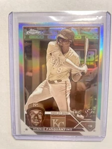 2023 Topps Chrome Vinnie Pasquantino #119 Rookie Sepia Refractor Royals RC - Picture 1 of 2