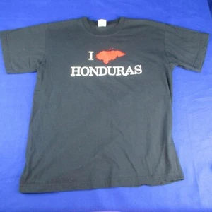 I LOVE Honduras T-Shirt Women's Men's Unisex Size Large - Picture 1 of 4