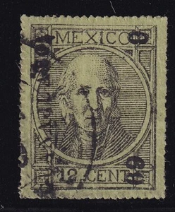 ucj80 Mexico 1868 Guanajuato thick perforate 6-69 Sc#66 Mc#61 - Picture 1 of 1