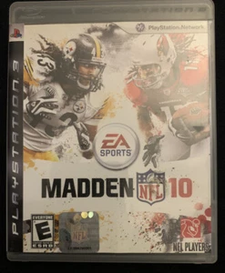 PS3 Madden NFL 10 PlayStation 3 Usado en excelente estado envío rápido Polamalu y Fitzgerald - Imagen 1 de 3