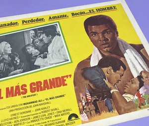 Muhamed Ali - The Greatest - El MAS GRANDE - Mexican Lobby Card 1977- Boxing - Imagen 1 de 3