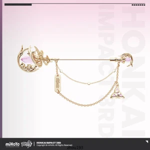 Official Honkai Impact 3 Elysia Herrscher of Human Metal Brooch Jewelry Pin Gift - Picture 1 of 6